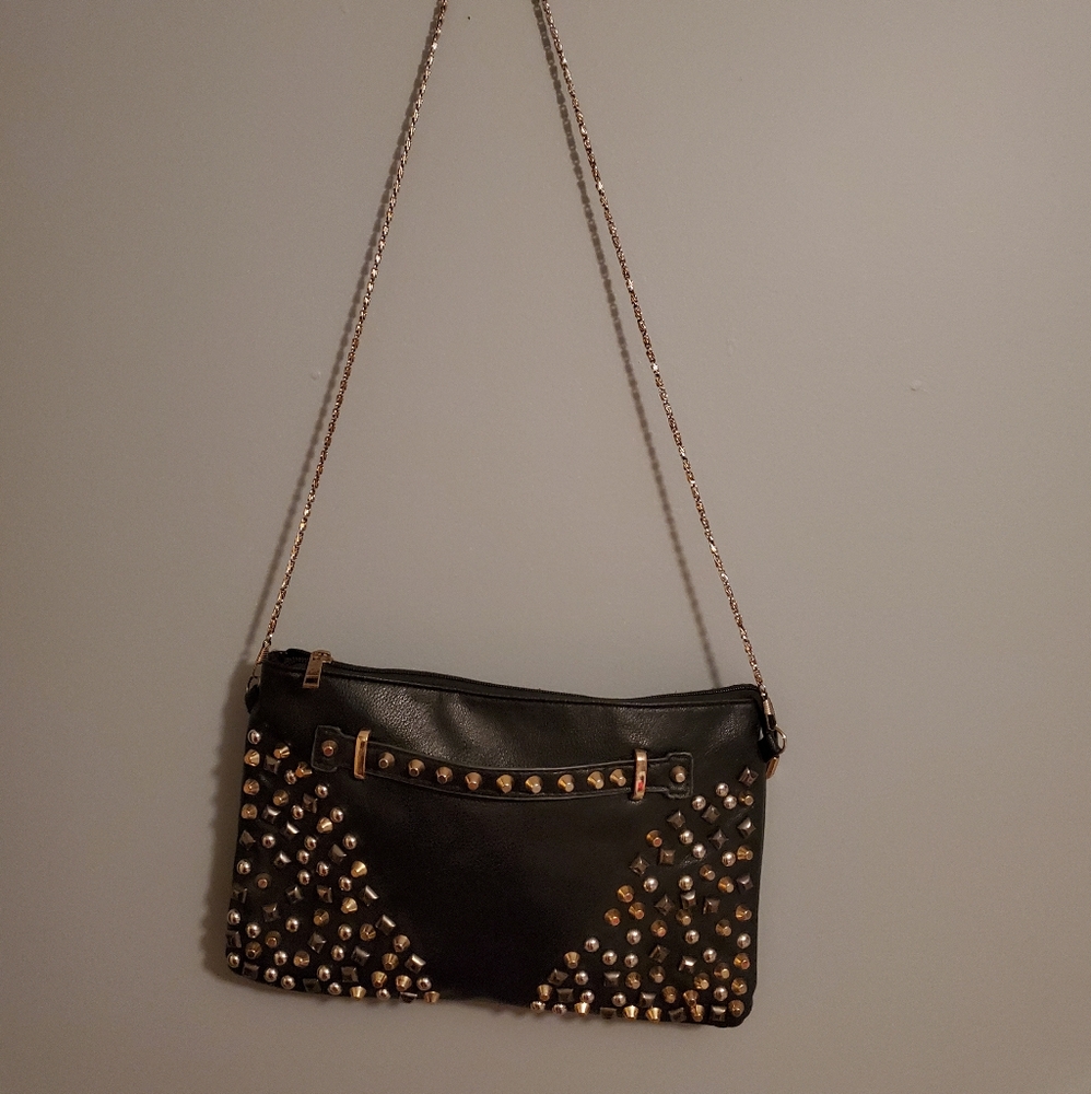 Black crossbody bag